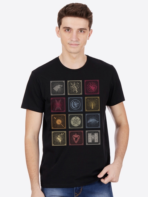 

Free Authority Game Of Thrones featured Black Tshirt for Men