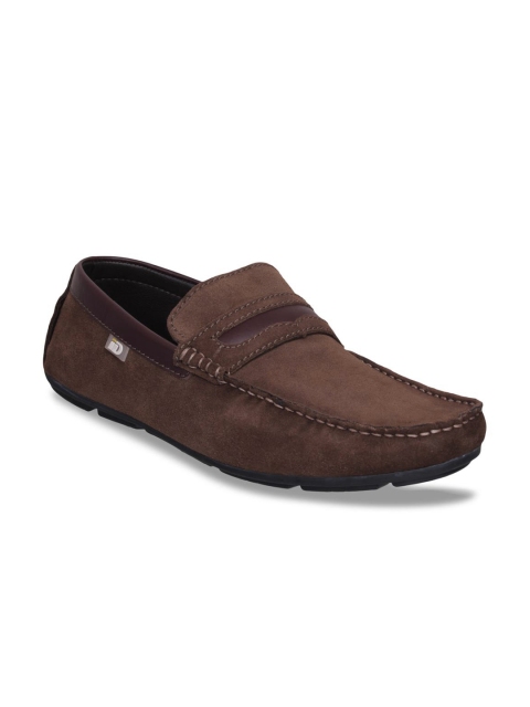 

ID Men Brown Leather Loafers