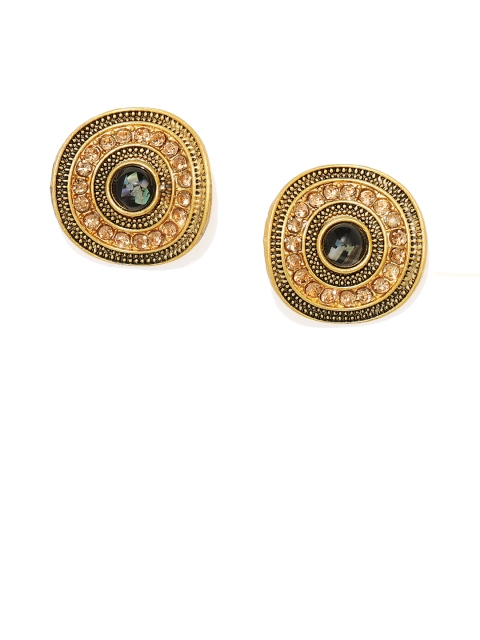 

Spargz Gold-Plated Circular Studs