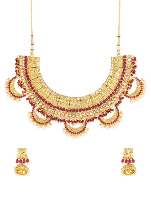 

Spargz Women Gold-Plated Jewellery Set
