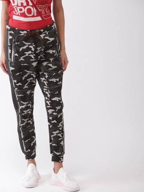 

Superdry Women Grey Printed Joggers