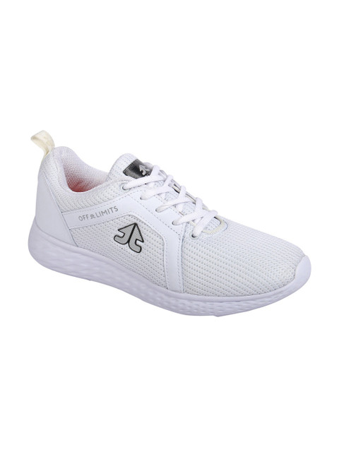 

OFF LIMITS Men White Running Shoes