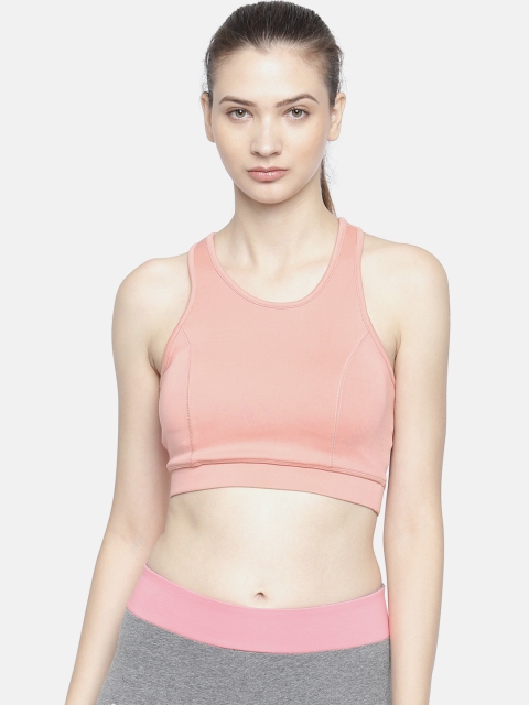 

Kappa Pink Solid Non-Wired Lightly Padded Sports Bra 8903732869940