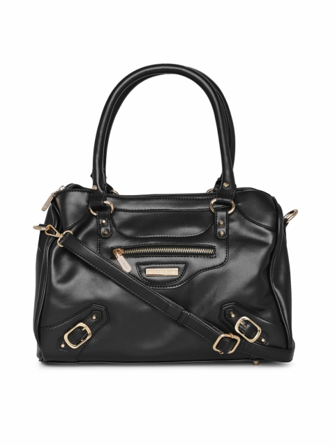 

Addons Black Solid Handheld Bag