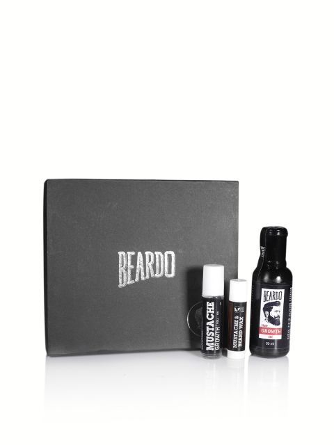 

BEARDO Men Set of 3 Grooming Kit, Black