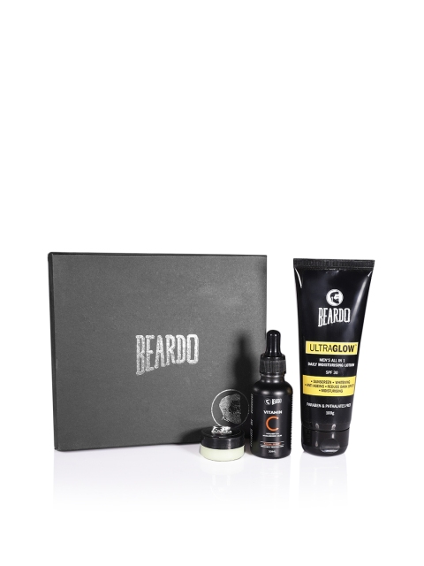 

BEARDO Men Set of 3 Winter Grooming Kit, Black