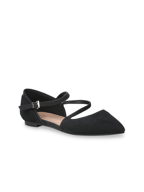 

Call It Spring Women Black Solid Ballerinas