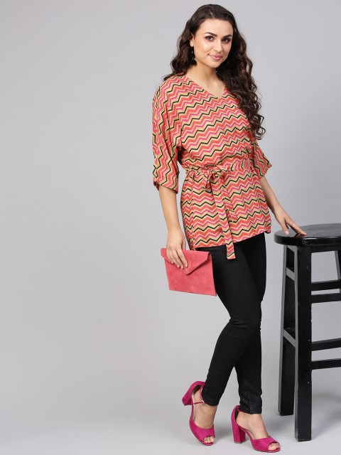 

Nayo Multicoloured Printed Tunic, Multi