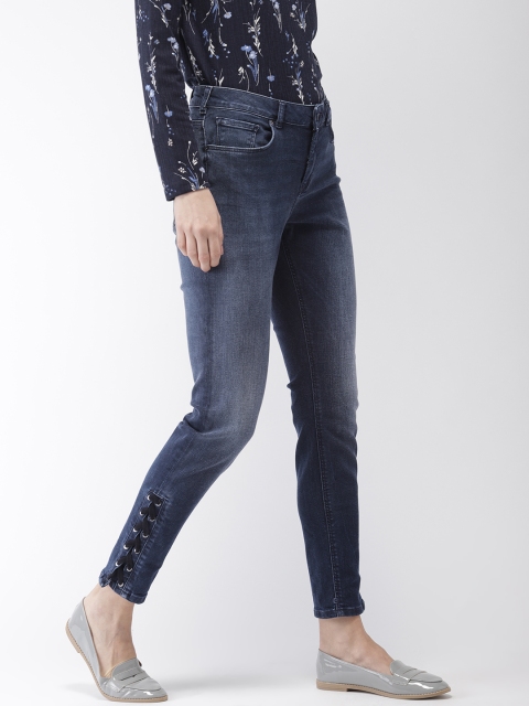 

Scotch & Soda Women Blue Regular Fit Mid-Rise Clean Look Jeans