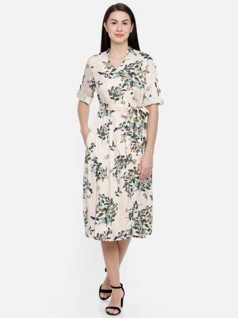 

CODE by Lifestyle Women Pink Printed Shirt Dress