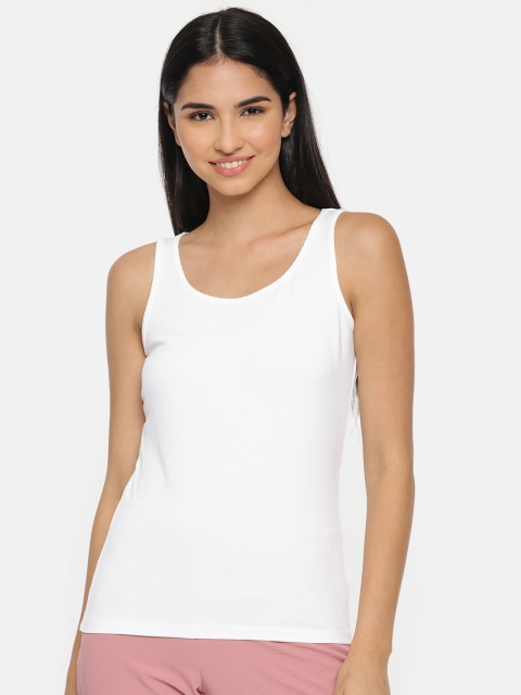 

CODE by Lifestyle Women Off-White Solid Top
