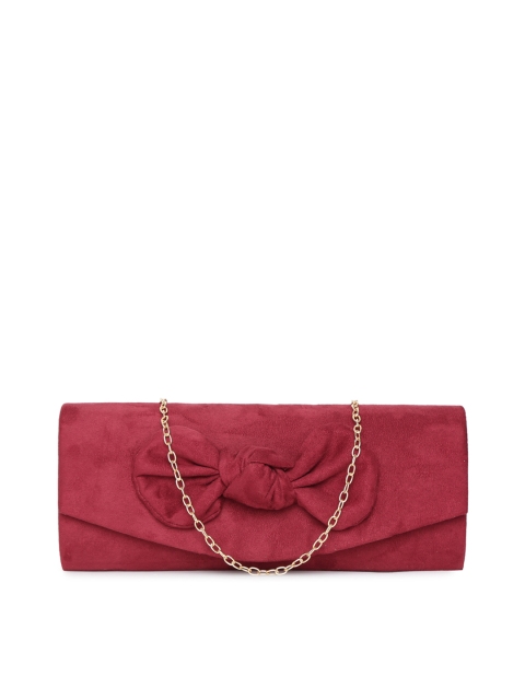

CODE by Lifestyle Maroon Solid Clutch