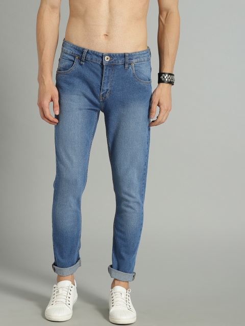 

Roadster Men Blue Skinny Fit Mid-Rise Clean Look Stretchable Jeans