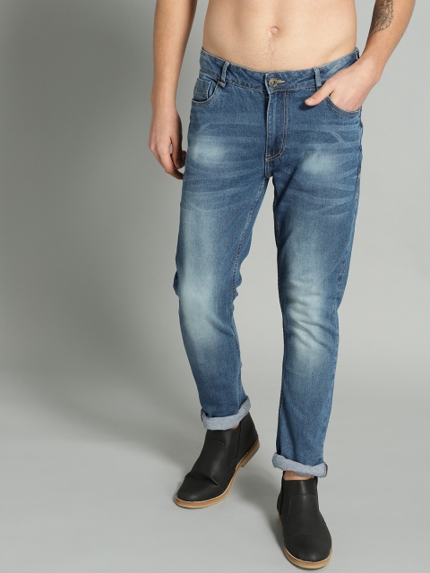 

Roadster Men Blue Skinny Fit Mid-Rise Clean Look Stretchable Jeans