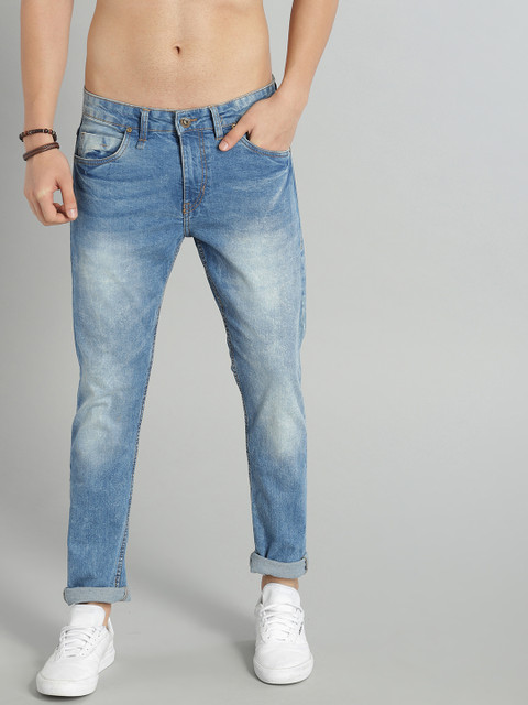 

Roadster Men Blue Skinny Fit Mid-Rise Clean Look Stretchable Jeans