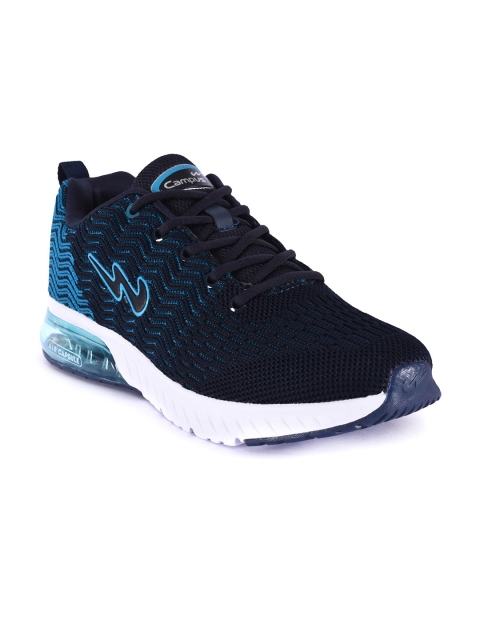 

Campus Men Navy Blue Woven Design Running Shoes