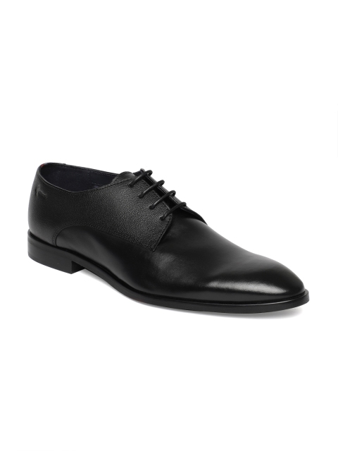 

GABICCI Men Black Leather Formal Shoes