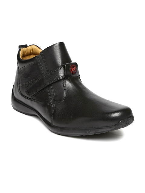 

Red Chief Men Black Leather Boots