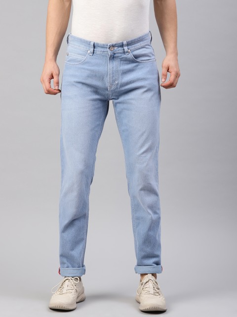 

French Connection Men Blue Slim Fit Mid-Rise Clean Look Stretchable Jeans