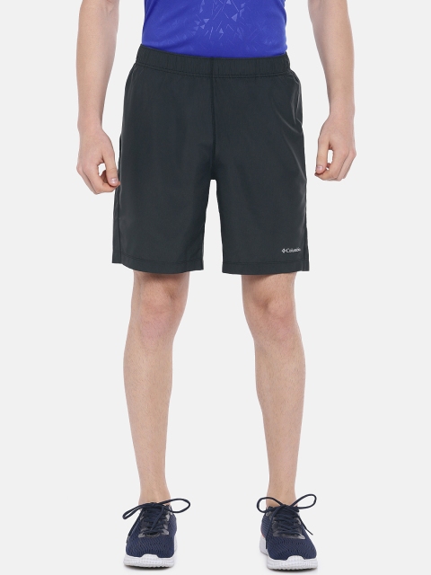 

Columbia Men Black In The Dust UV Protected Braethable Outdoor Running Shorts