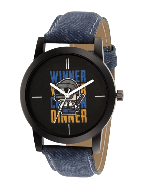 

WM Men Black Analogue Watch PUBG-012