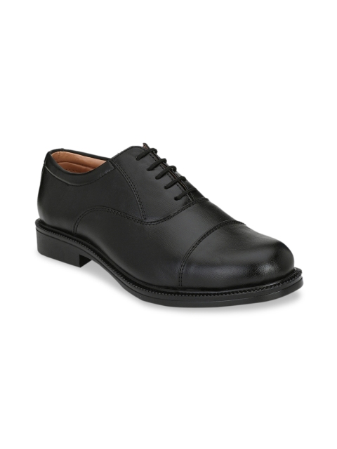 

Guava Men Black Formal Oxfords