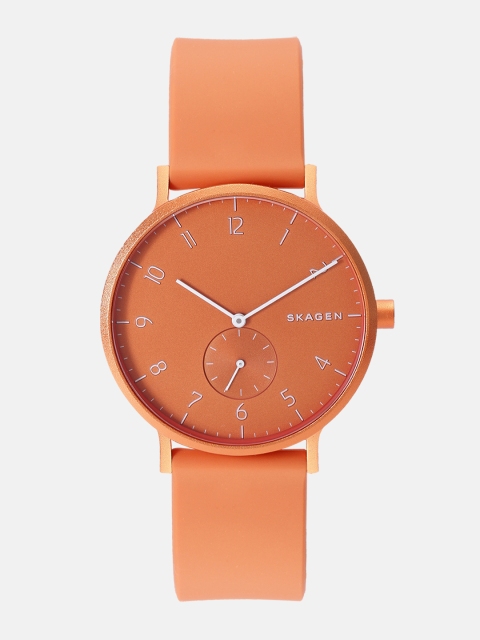 

SKAGEN Unisex Orange Analogue Watch SKW6511