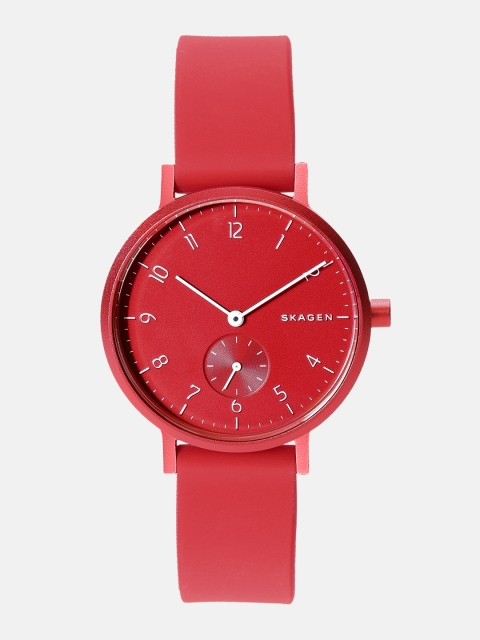 

SKAGEN Unisex Red Analogue Watch SKW2765