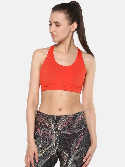 

Reebok Women Orange Workout MS Padded Bra DU4755