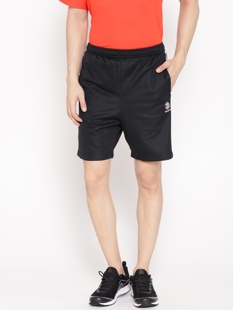 

Reebok Classic Men Black CL Taped Track Sports Shorts