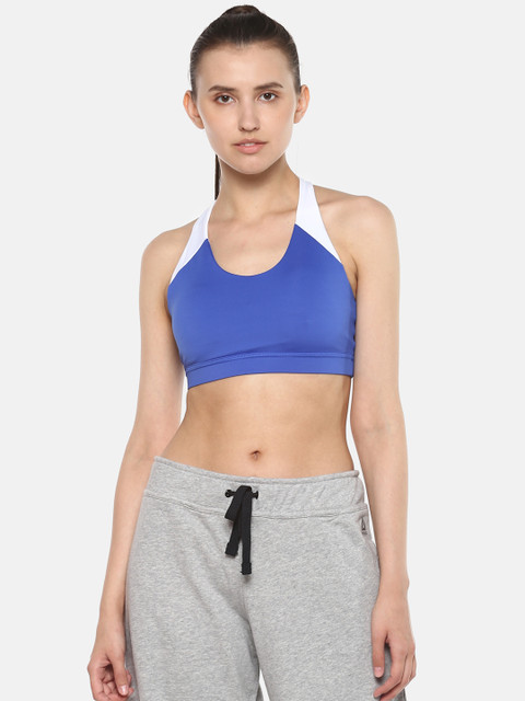 

Reebok Women Blue Workout MS Padded Bra DU4748