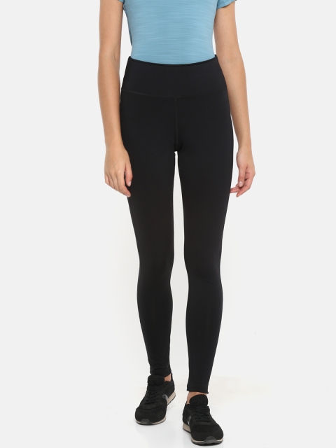 

Reebok Women Black Solid WOR PP HR Training Tights