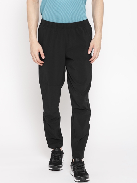 

Reebok Men Black Solid OSR Running Track Pants