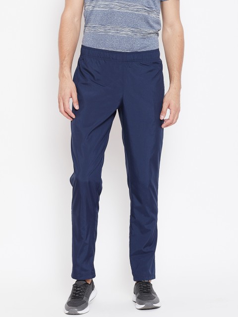 

Reebok Men Navy Training Essentials Woven Unlined Track Pants, Navy blue