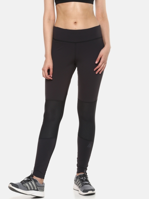 

Reebok Women Black Solid OSR Run Future Running Tights