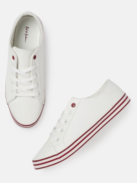 

Mast & Harbour Women White Sneakers