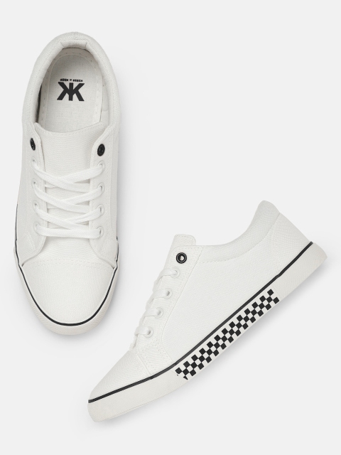 

Kook N Keech Women White Sneakers