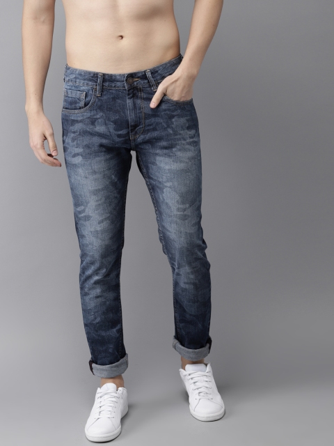 

Moda Rapido Men Blue Slim Fit Low-Rise Clean Look Jeans