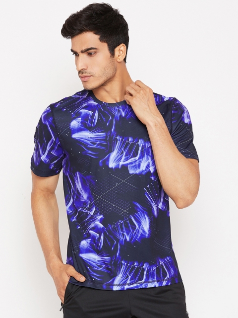 

Reebok Men Blue Running Essentials Graphic T-Shirt