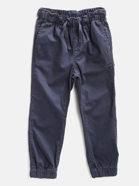 

GAP Boy Indigo Canvas Joggers, Navy blue