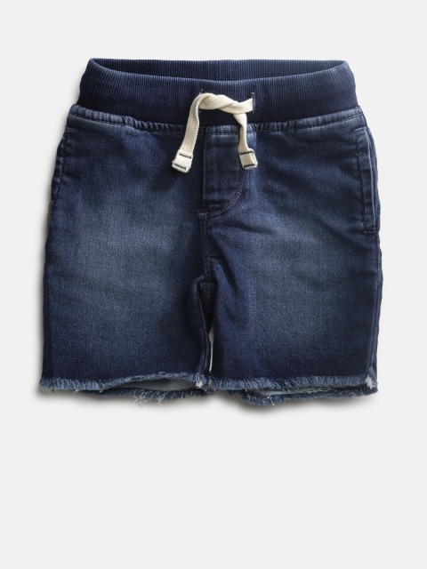 

GAP Boy Superdenim Pull-On Shorts with Fantastiflex, Navy blue