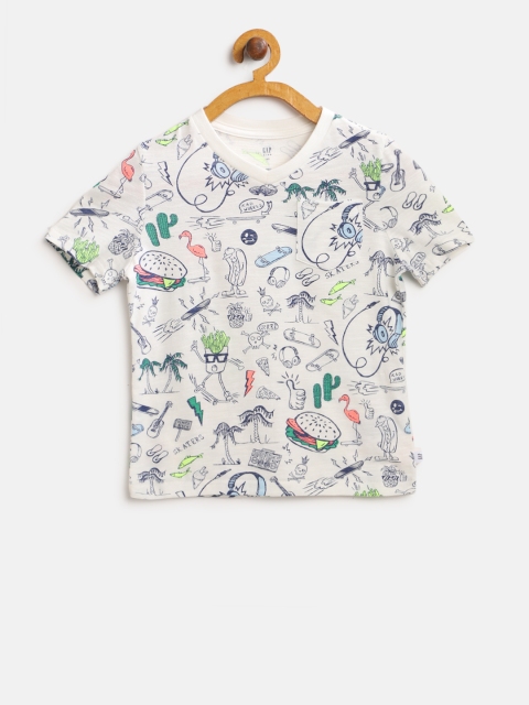 

GAP Boy Graphic Short Sleeve T-shirt, Off white