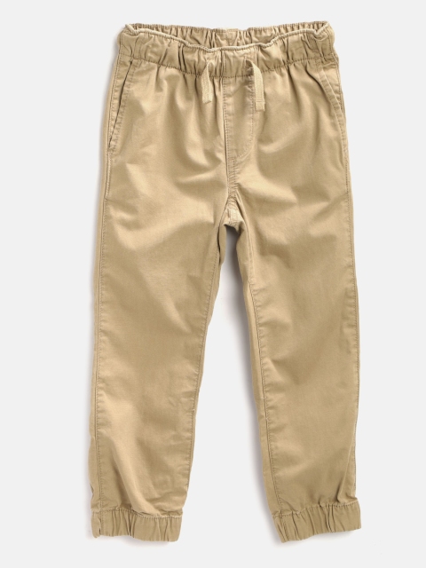 

GAP Boy's Canvas Joggers, Beige
