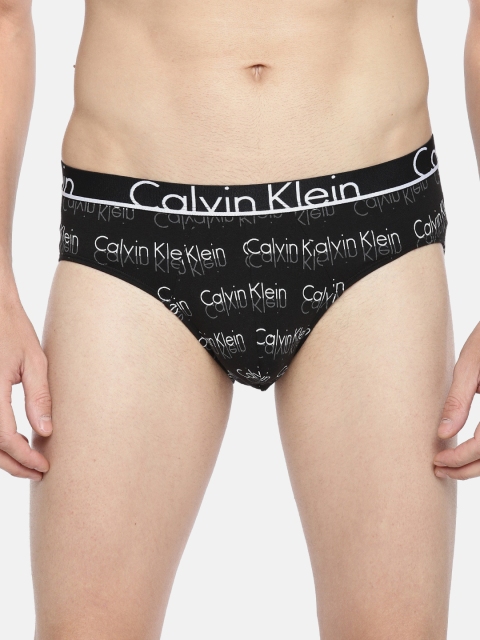 

Calvin Klein Underwear Men Black Printed Briefs NU86372RF
