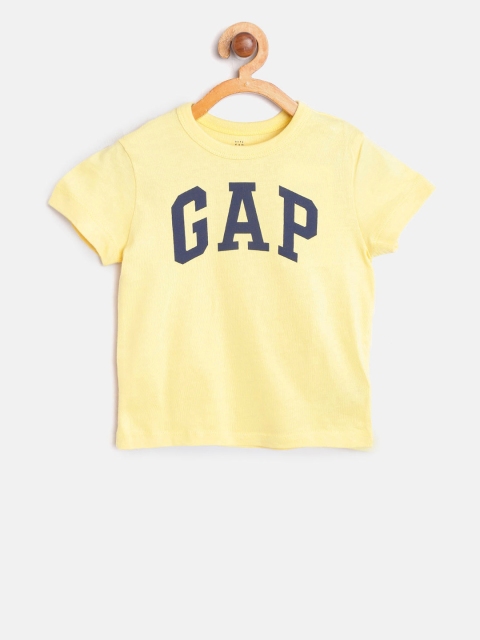

GAP Boy Logo T-Shirt, Yellow