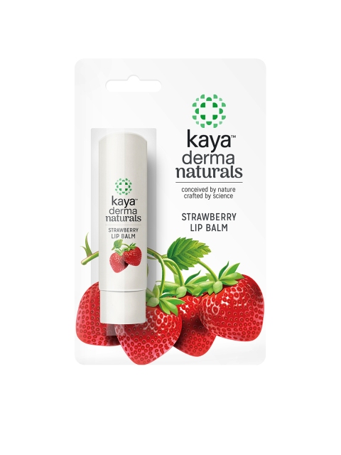 

Kaya Skin Clinic Derma Naturals Strawberry Lip Balm 4.5 g, White