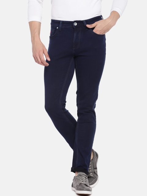 

Integriti Men Navy Blue Slim Fit Mid-Rise Clean Look Jeans