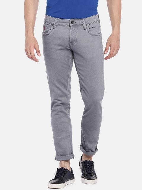 

Integriti Men Grey Slim Fit Mid-Rise Clean Look Jeans