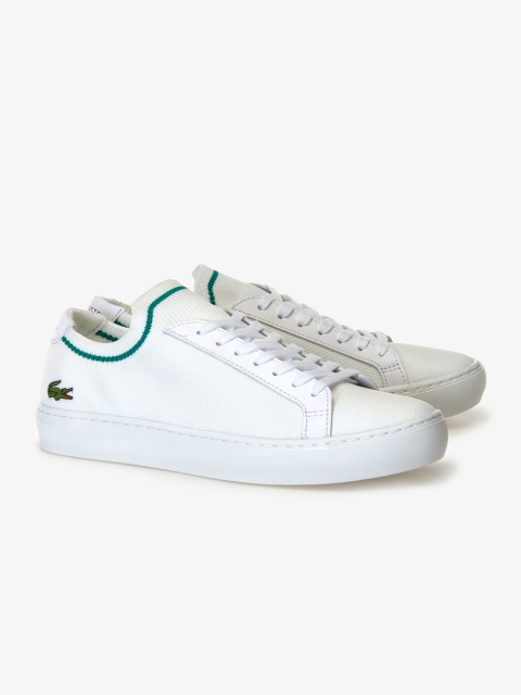 

Lacoste Men White Solid Sneakers