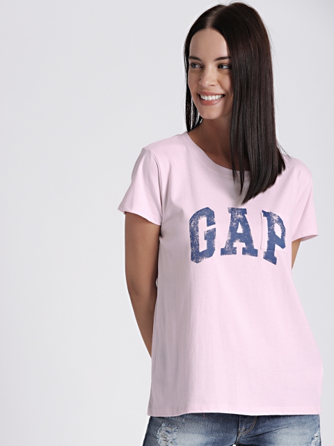 

GAP Women's Pink Originals Pocket T-Shirt